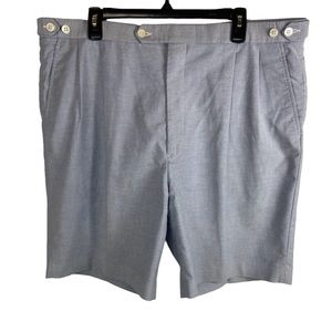 Brooks Brothers Country Club Men's Golf Short 100% Cotton Pleated‎ Front Size 40